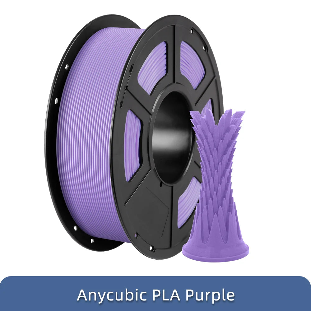 ANYCUBIC 3D Printer Multicolor Filament PLA 1.75mm 1kg/Roll Plastic Rubber Consumables Material For FDM 3D Printer Kobra 2 Pro