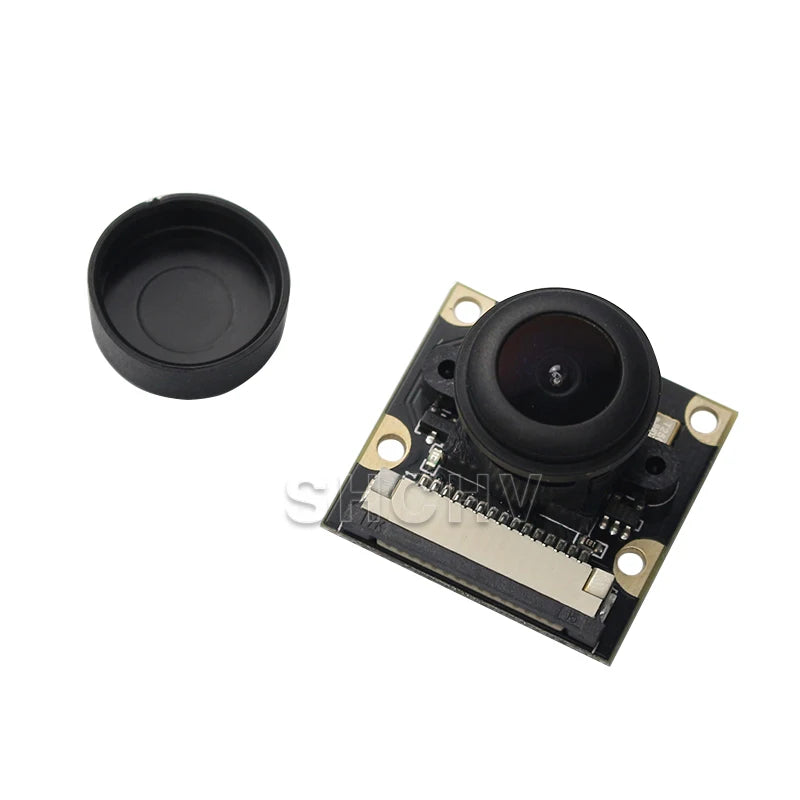 Raspberry Pi 4 Camera 5MP Night Vision 1080P Optional Wide Angle Fisheye IR-CUT Camera FF AF for Raspberry Pi 4B 3B+ 3B Zero