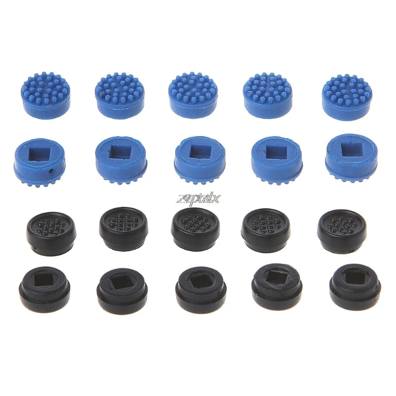 10PCS Trackpoint Pointer Mouse Stick Point Cap For DELL Laptop Keyboard Black/blue color Z09 Drop ship