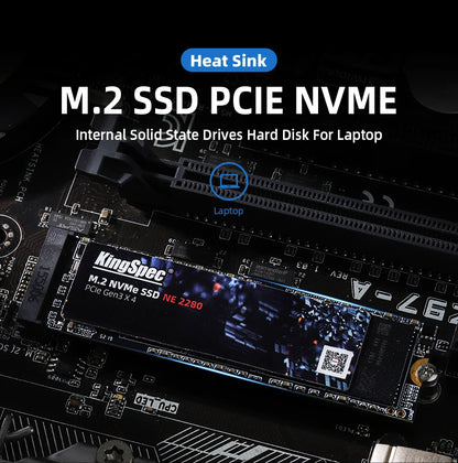 KingSpec M.2 SSD 120GB 256GB 512GB 1TB SSD 2TB hard Drive M2 ssd m.2 NVMe pcie SSD Internal Hard Disk For Laptop Desktop MSI