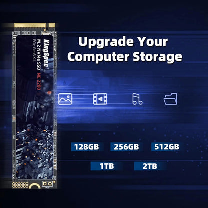 KingSpec M.2 SSD 120GB 256GB 512GB 1TB SSD 2TB hard Drive M2 ssd m.2 NVMe pcie SSD Internal Hard Disk For Laptop Desktop MSI