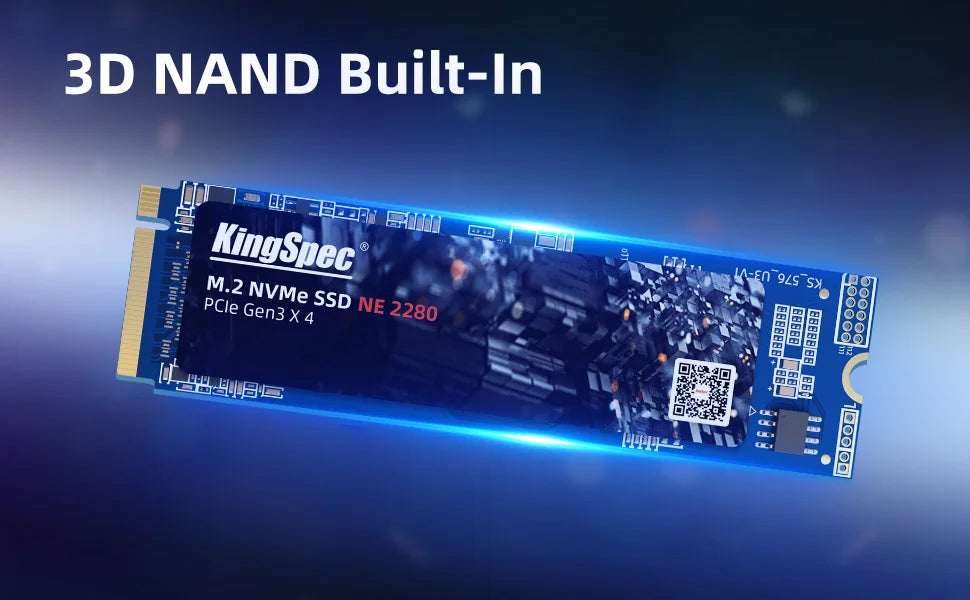 KingSpec M2 SSD NVMe 256GB 512GB 1TB 128GB M.2 NMVe 2280 PCIe 3.0 Hard Disk Internal Solid State Drive for Laptop Desktop