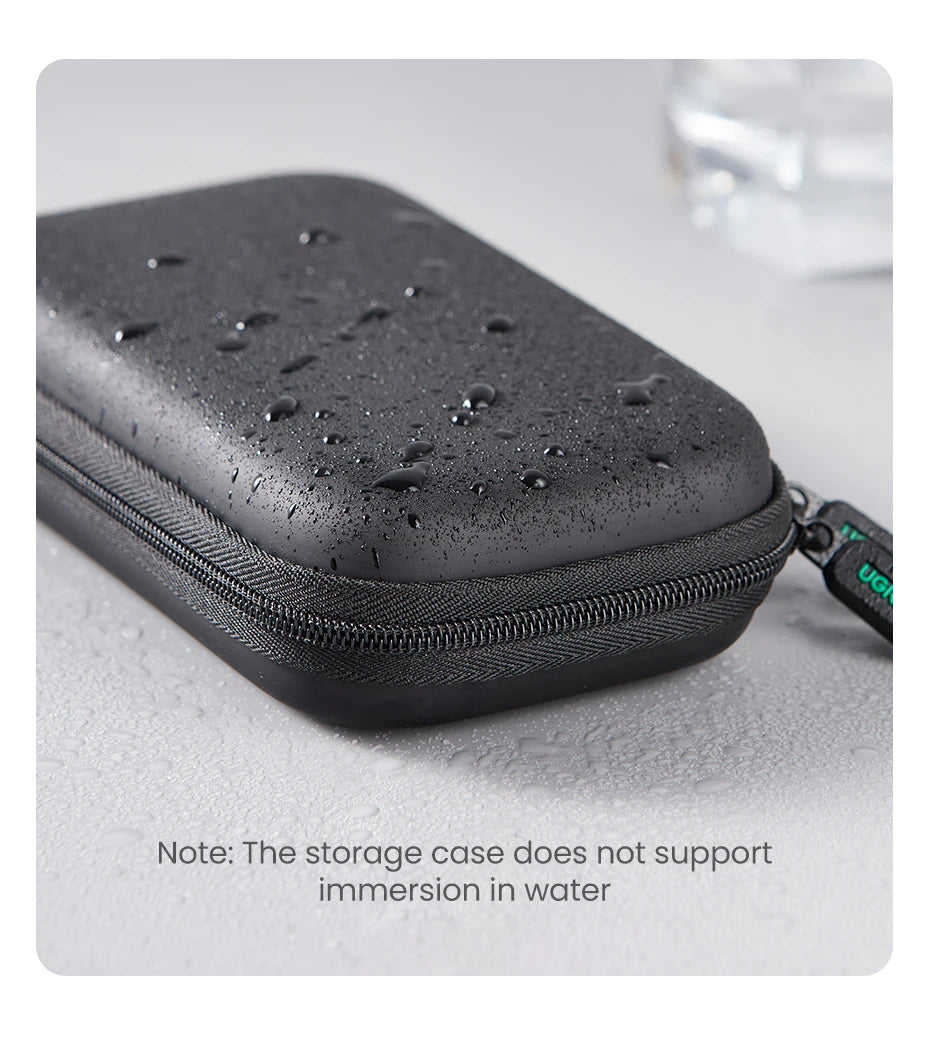 UGREEN Hard Disk Drive Case for 2.5 inch External Hard Drive Portable HDD SSD Box for Power Bank Storage Case Travel Bag